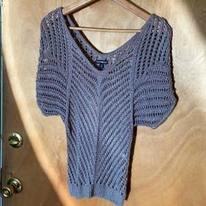 Express open knit sweater